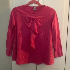 Pink bow tunic